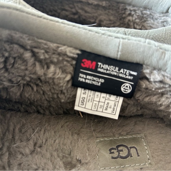 UGG ‘Tasman’ Quilted Slides Olive Green Thinsolate Women - Picture 7 of 9